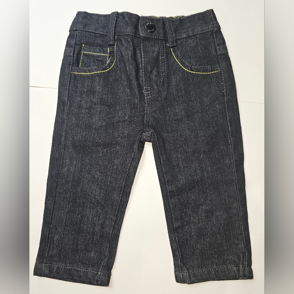 DKNY black Jean pants size 3-6 months